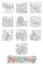 Colors of Our Childhood Coloring Book - 21X21 cm Coloring Book / for Children and Adults / Relaxing / Hobby / Stress Relief / Enjoyable Coloring Pages - 7