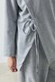 Elva Slit T-Shirt Gray - 2