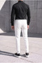 Easy-Iron Slim Fit Lycra Fabric Trousers - 3