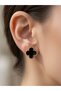 Clover Model Steel Women's Earrings - 3