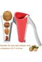 Nutcracker for Walnuts, Tool for Nuts, Chestnut Cutter Pecan Sheller Plier with Handle，Multifunction - 3