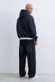 Men's Baggy Fit Jean Trousers - Smoked - 2
