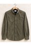 Report Long Sleeve Slim Fit Men's Suede Shirt - 7784 - 2