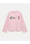 Oversize 100% Cotton 3 Thread Sweatshirt - Story Friends