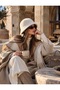 Moné by Ss Women's Soft Textured Winter Felt Bucket Hat - 2