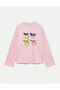 Oversize 100% Cotton 3 Thread Sweatshirt - Cow Collection