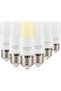 مصباح LED 5 واط E27 - 6 قطع، أبيض دافئ 3000 كلفن - موفر للطاقة، يعادل 35 واط، مصابيح غير قابلة للتعتيم مع