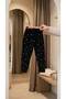 Girl's Velvet Ribbed Tights - 3
