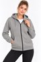 Women's 3-Thread Zipper Hooded Cargo Pocket Full-Zip Sweat Jacket Winter Soft and Comfortable - 2