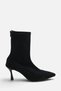 Jenny Women's Pointed Toe Heeled Stretch Boots A036- K1969 - 2