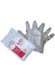 قفازات بلاستيكية شفافة قابلة للاستخدام مرة واحدة من البولي إيثيلين عالي الكثافة (HDPE) - 4