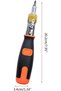Ratcheting Screwdriver, 10 in 1 Multi-angle Ratchet Screwdriver Professional Tools, 180掳 Multi-angle - 7