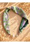 New Generation Women's Scarf Necklace with Pearl and Stone Details