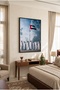 Premium Canvas Print Wall Art: UAE National Flag Aur Leaders – 60x90 Gallery Wrapped - 4