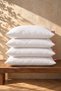 4 Pieces 60x60 Throw Pillow Inside Pillow Bead Silicone Inner Filler 800 gr Plump Case - 3