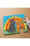 24 Piece Wooden Children's Puzzle with Cute Kittens Design