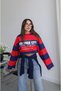 Navy Blue New York City Printed Sweatshirt - 3