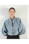 My Beauty Women's Jeans Crop Balloon Sleeve Design Denim Jacket - 5