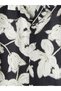 Black Regular Fit Patterned Men's Shirt - 5
