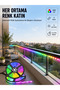 شريط إضاءة LED RGB بطول 5 أمتار