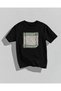 Palestinian Kefiye Patterned Unisex Oversize T-Shirt Black and White Palestinian Themed T-Shirt