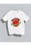 Palestine Watermelon Printed Oversize T-Shirt Unisex Palestine Graphic T-Shirt Black White