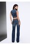 Düşük bel bootcut jean - 2