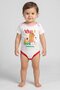 Toddlers Girl Graphic Print Bodysuits, White