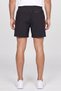 Men 5 Inseam Brand Logo Board Shorts, Black - 4
