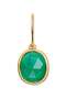 Women Fashionable Hoop Earring, Green - 4