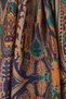 Ethnic Pattern Lyocell Shawl Cinnamon - 2