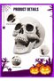 Halloween Simulated Plastic Bones Sculpture Bones Suitable for Bar Parties Holiday Decorations Haunted House Bar Props Halloween - 4
