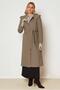 Belted Hooded Coat 90677