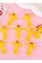 50pcs Creative Stress Relief Toys Stretchable Yellow Characters Folded in Semi Soft Adhesive Ventilation Dolls (Style Random) - 5
