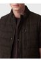 Standard Fit Upright Roba Collar Men's Puffer Vest from Uzg Store for Style Enthusiasts - 4