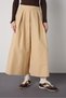 Women's Stone Premium Pleated Loose Cut Skirt Trousers 32059 - 3