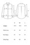 Women's White Premium Pleated Poplin Shirt 32058 - 8