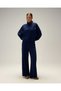 6Wf4040-Nv Women's Sweatpants, Navy Blue. - 4