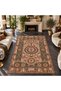 Eta Vintage Anatolian Motif Pattern Woven Base Carpet Eta4369 - 2