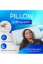 Comforto Wave Golden Piping Memory Foam Pillow 60x40x13-11 cm - 2