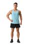 AgileAura Activewear Men's Tank Top - Sky Blue - 5