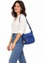Women's Navy Blue Multi-Pocket Zippered Daily Shoulder and Crossbody Bag 3100 - 2