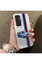 For Samsung Galaxy S25 Compatible Silicone Edge Hard Back Case Bmw Patterned Couple Phone Cover - 3