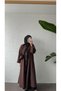 Nua Astarli Trench Coat - Brown - 5