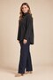 Modal Knitted Plus Size Blouse Black - 4