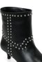 26K-614 Black Women's Heeled Boots - 7