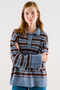 Baklava Patterned Knitted Sweater Mink - 7