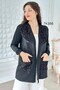 Leather-Trimmed Strawberry Fabric Sequin Cardigan 7K166