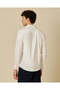 Men White Plain Shirt - 3