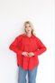 Women's Chinese Buttoned Trendy Basic Stylish Casual Shirt Suitable for Hijab - 2